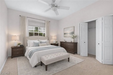 This first floor carriage home in Verandah is a blank canvas on Verandah Golf Course and Club in Florida - for sale on GolfHomes.com, golf home, golf lot