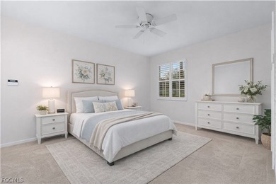 This first floor carriage home in Verandah is a blank canvas on Verandah Golf Course and Club in Florida - for sale on GolfHomes.com, golf home, golf lot