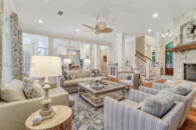 Quintessential Belfair home located on the 11th hole of the West on Belfair Golf Club in South Carolina - for sale on GolfHomes.com, golf home, golf lot
