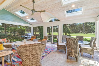 Quintessential Belfair home located on the 11th hole of the West on Belfair Golf Club in South Carolina - for sale on GolfHomes.com, golf home, golf lot