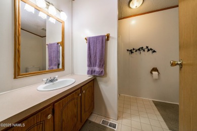 Escape to the cool mountain air in this inviting 3BR/2BA home in on Pinewood Country Club in Arizona - for sale on GolfHomes.com, golf home, golf lot