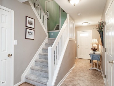 Charming home with a covered front porch and a back patio that on Stoney Creek Golf Club in North Carolina - for sale on GolfHomes.com, golf home, golf lot