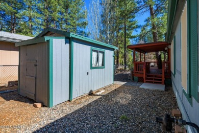 Escape to the cool mountain air in this inviting 3BR/2BA home in on Pinewood Country Club in Arizona - for sale on GolfHomes.com, golf home, golf lot