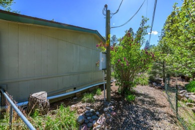 Escape to the cool mountain air in this inviting 3BR/2BA home in on Pinewood Country Club in Arizona - for sale on GolfHomes.com, golf home, golf lot
