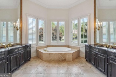 Experience three fully finished levels of exceptional living on The Golf Club of Georgia in Georgia - for sale on GolfHomes.com, golf home, golf lot
