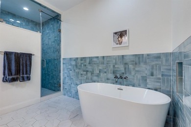 Priced to sell! Stunning modern farmhouse on a prominent corner on Tenison Park Golf Club in Texas - for sale on GolfHomes.com, golf home, golf lot