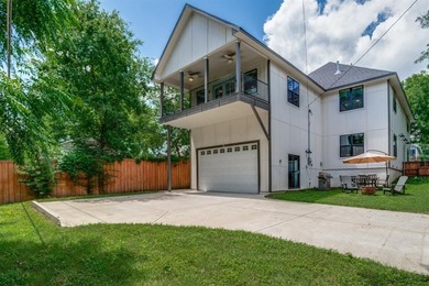 Priced to sell! Stunning modern farmhouse on a prominent corner on Tenison Park Golf Club in Texas - for sale on GolfHomes.com, golf home, golf lot