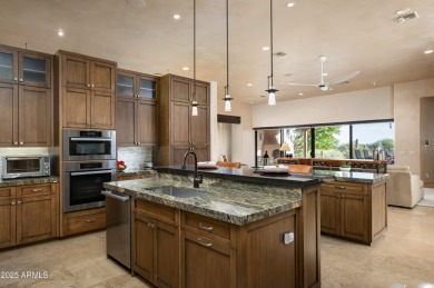 This exceptional single-level custom home, updated by renowned on Desert Mountain Golf Club - Renegade Course in Arizona - for sale on GolfHomes.com, golf home, golf lot
