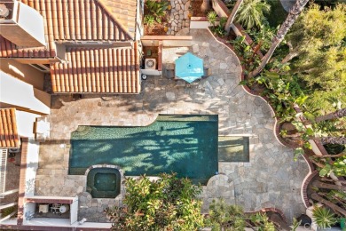 Rare Opportunity! Tropical Pool House with Spa in Gated on Tustin Ranch Golf Club in California - for sale on GolfHomes.com, golf home, golf lot