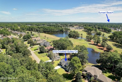 This brand new Riptide home with stunning setting and finishes on Sea Trail Golf Resort in North Carolina - for sale on GolfHomes.com, golf home, golf lot