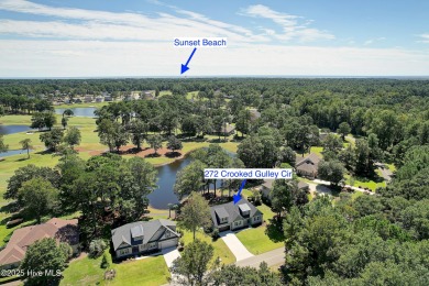 This brand new Riptide home with stunning setting and finishes on Sea Trail Golf Resort in North Carolina - for sale on GolfHomes.com, golf home, golf lot