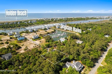 PRIVATE MARINA COMMUNITY less than 5 miles from Holden Beach on Lockwood Folly Country Club in North Carolina - for sale on GolfHomes.com, golf home, golf lot