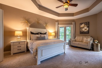 Stunning Contemporary Brick and Stone Ranch style home with on  in Illinois - for sale on GolfHomes.com, golf home, golf lot