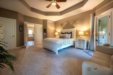 Stunning Contemporary Brick and Stone Ranch style home with on  in Illinois - for sale on GolfHomes.com, golf home, golf lot