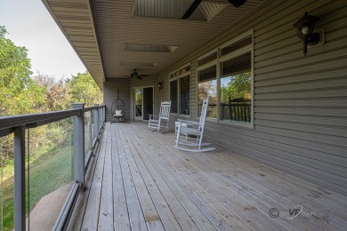 Stunning Contemporary Brick and Stone Ranch style home with on  in Illinois - for sale on GolfHomes.com, golf home, golf lot