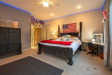 Stunning Contemporary Brick and Stone Ranch style home with on  in Illinois - for sale on GolfHomes.com, golf home, golf lot