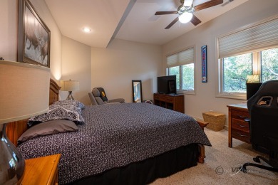 Stunning Contemporary Brick and Stone Ranch style home with on  in Illinois - for sale on GolfHomes.com, golf home, golf lot