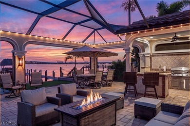 Set along the Caloosahatchee River in Riverside Estates, this on The Landings Yacht, Golf and Tennis Club in Florida - for sale on GolfHomes.com, golf home, golf lot