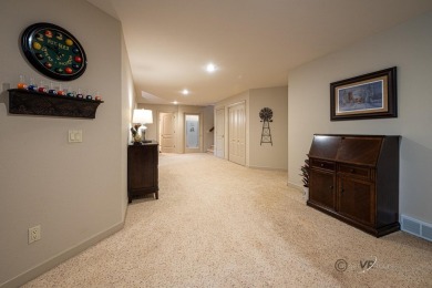 Stunning Contemporary Brick and Stone Ranch style home with on  in Illinois - for sale on GolfHomes.com, golf home, golf lot