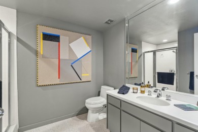 This 3-bed, 3-bath 3rd-floor condo at Desert Island combines on Desert Island Golf and Country Club in California - for sale on GolfHomes.com, golf home, golf lot