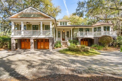 Welcome to this stunning 5-bedroom, 5.5-bathroom home located on on Kiawah Island Resort - Turtle Point in South Carolina - for sale on GolfHomes.com, golf home, golf lot