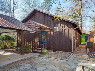 Discover this charming one-story home in highly desirable Black on Black Mountain Golf Course in North Carolina - for sale on GolfHomes.com, golf home, golf lot