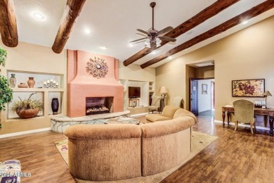 Enjoy the charm of this delightful 2-bedroom end-unit townhome! on Apache Wells Country Club in Arizona - for sale on GolfHomes.com, golf home, golf lot