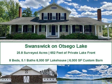 Swanswick - an historic Otsego Lake estate welcomes you! on Otsego Golf Club in New York - for sale on GolfHomes.com, golf home, golf lot
