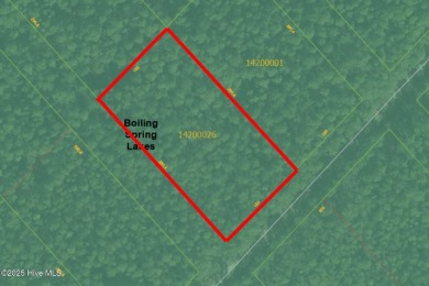 1.02-acre wooded lot in Boiling Spring Lakes, offering a on The Lakes Country Club in North Carolina - for sale on GolfHomes.com, golf home, golf lot
