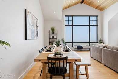 This stunning 4 bed/5 bath Hideout townhome checks all the boxes on Talisker Club At Tuhaye in Utah - for sale on GolfHomes.com, golf home, golf lot