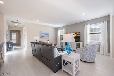 Stunning pool home with peaceful lanai retreat nestled in the on River Hall Country Club in Florida - for sale on GolfHomes.com, golf home, golf lot