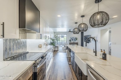 This fully REDESIGNED, Greek Isle-inspired upper-level condo in on Desert Forest Golf Club in Arizona - for sale on GolfHomes.com, golf home, golf lot