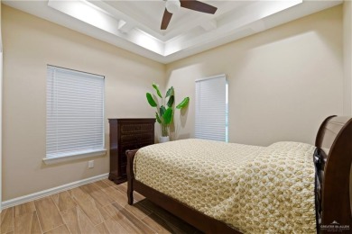 Experience luxury living in this stunning modern Spanish-style on Tierra Santa Golf Club in Texas - for sale on GolfHomes.com, golf home, golf lot