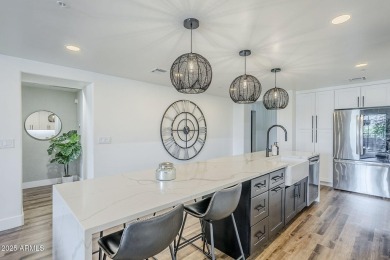 This fully REDESIGNED, Greek Isle-inspired upper-level condo in on Desert Forest Golf Club in Arizona - for sale on GolfHomes.com, golf home, golf lot
