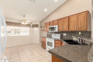 Discover all the charm of this gorgeous single-story home in the on Sunland Springs Golf Course  in Arizona - for sale on GolfHomes.com, golf home, golf lot