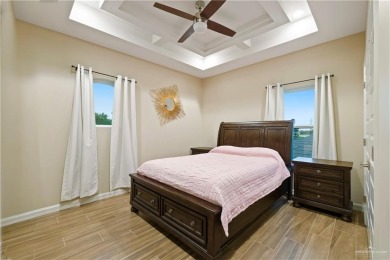 Experience luxury living in this stunning modern Spanish-style on Tierra Santa Golf Club in Texas - for sale on GolfHomes.com, golf home, golf lot