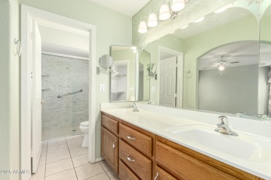 Discover all the charm of this gorgeous single-story home in the on Sunland Springs Golf Course  in Arizona - for sale on GolfHomes.com, golf home, golf lot