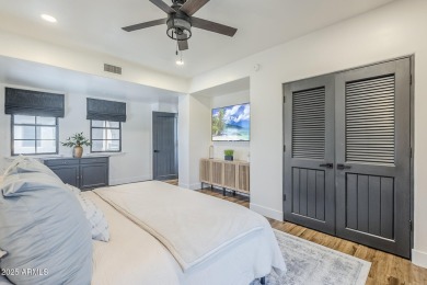 This fully REDESIGNED, Greek Isle-inspired upper-level condo in on Desert Forest Golf Club in Arizona - for sale on GolfHomes.com, golf home, golf lot