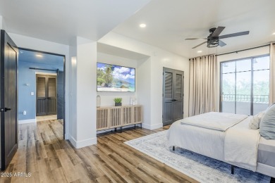 This fully REDESIGNED, Greek Isle-inspired upper-level condo in on Desert Forest Golf Club in Arizona - for sale on GolfHomes.com, golf home, golf lot