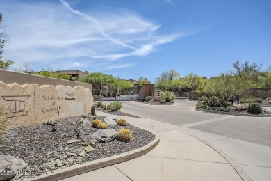 This fully REDESIGNED, Greek Isle-inspired upper-level condo in on Desert Forest Golf Club in Arizona - for sale on GolfHomes.com, golf home, golf lot