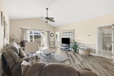 Charming 2-bedroom, 2-bath end unit located on the 3rd floor on  in South Carolina - for sale on GolfHomes.com, golf home, golf lot