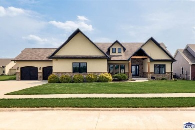 From the architectural shingles to the custom Amish Cabinetry on Idle Creek Golf Course in Indiana - for sale on GolfHomes.com, golf home, golf lot