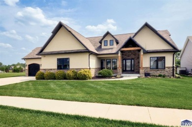 From the architectural shingles to the custom Amish Cabinetry on Idle Creek Golf Course in Indiana - for sale on GolfHomes.com, golf home, golf lot