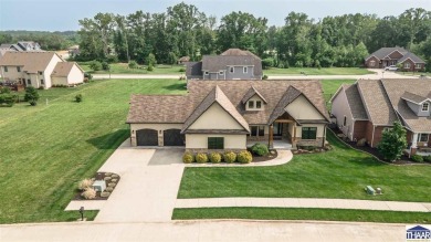 From the architectural shingles to the custom Amish Cabinetry on Idle Creek Golf Course in Indiana - for sale on GolfHomes.com, golf home, golf lot