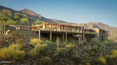 Plans underway for this spectacular home designed by Kontexture on Desert Mountain Golf Club - Renegade Course in Arizona - for sale on GolfHomes.com, golf home, golf lot