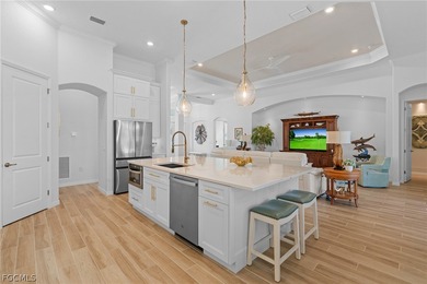 Experience elevated modern living in this impeccably upgraded on Heritage Landing Golf  in Florida - for sale on GolfHomes.com, golf home, golf lot