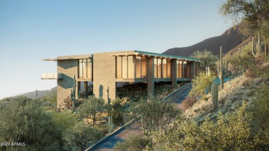 Plans underway for this spectacular home designed by Kontexture on Desert Mountain Golf Club - Renegade Course in Arizona - for sale on GolfHomes.com, golf home, golf lot