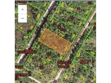 This lot is located conveniently in the heart of Florida WITH on Indian Lake Estates Golf and Country Club in Florida - for sale on GolfHomes.com, golf home, golf lot