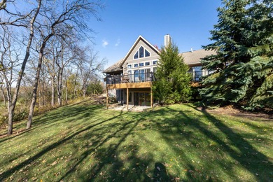 Gorgeous 3 bedroom, 3.5 bath contemporary ranch with rustic on Eagle Ridge Inn and Resort in Illinois - for sale on GolfHomes.com, golf home, golf lot