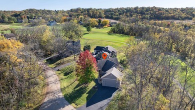 Gorgeous 3 bedroom, 3.5 bath contemporary ranch with rustic on Eagle Ridge Inn and Resort in Illinois - for sale on GolfHomes.com, golf home, golf lot